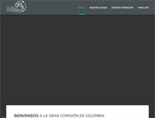 Tablet Screenshot of lagrancomisiondecolombia.org